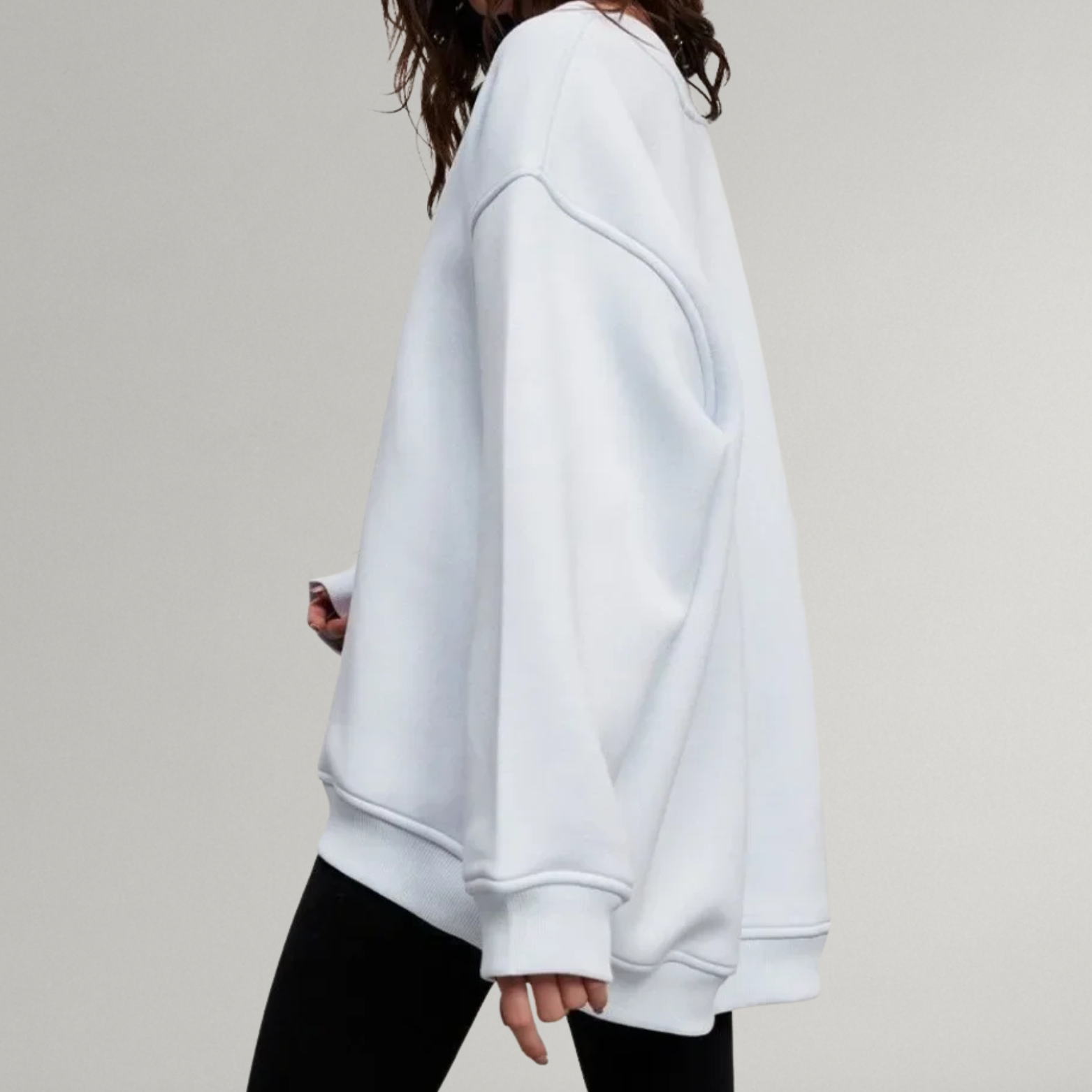 Oversized sweater voor dames