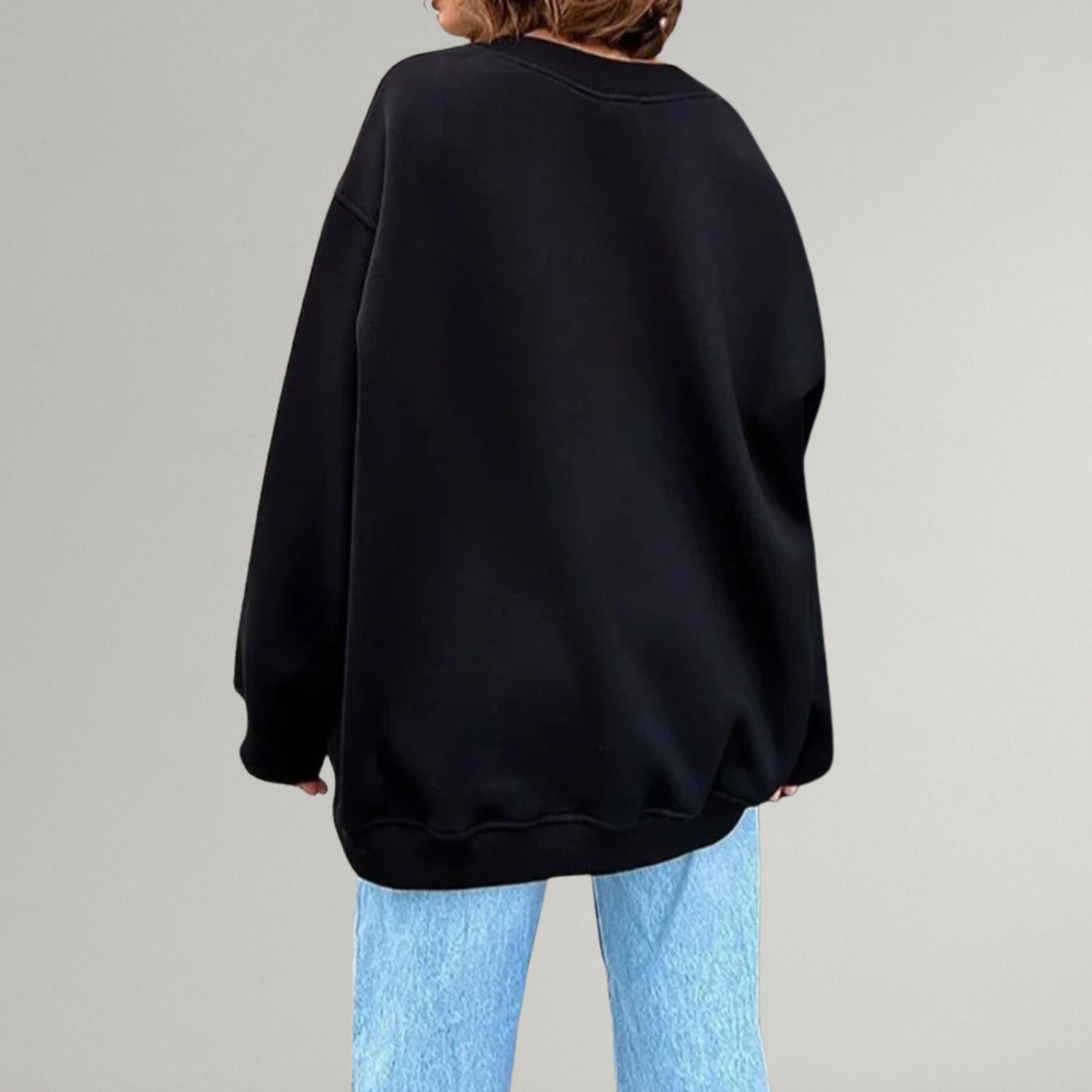 Oversized sweater voor dames