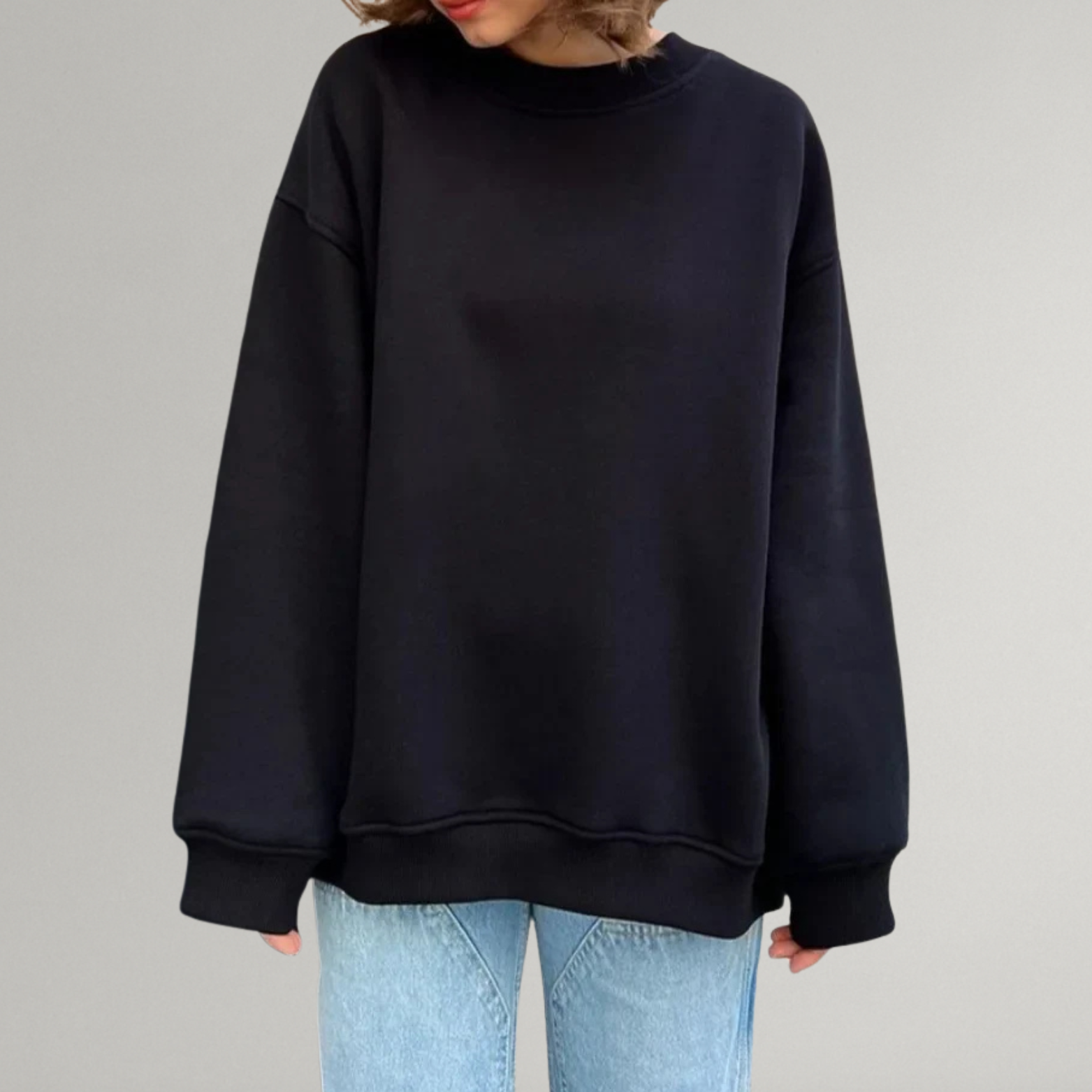 Oversized sweater voor dames