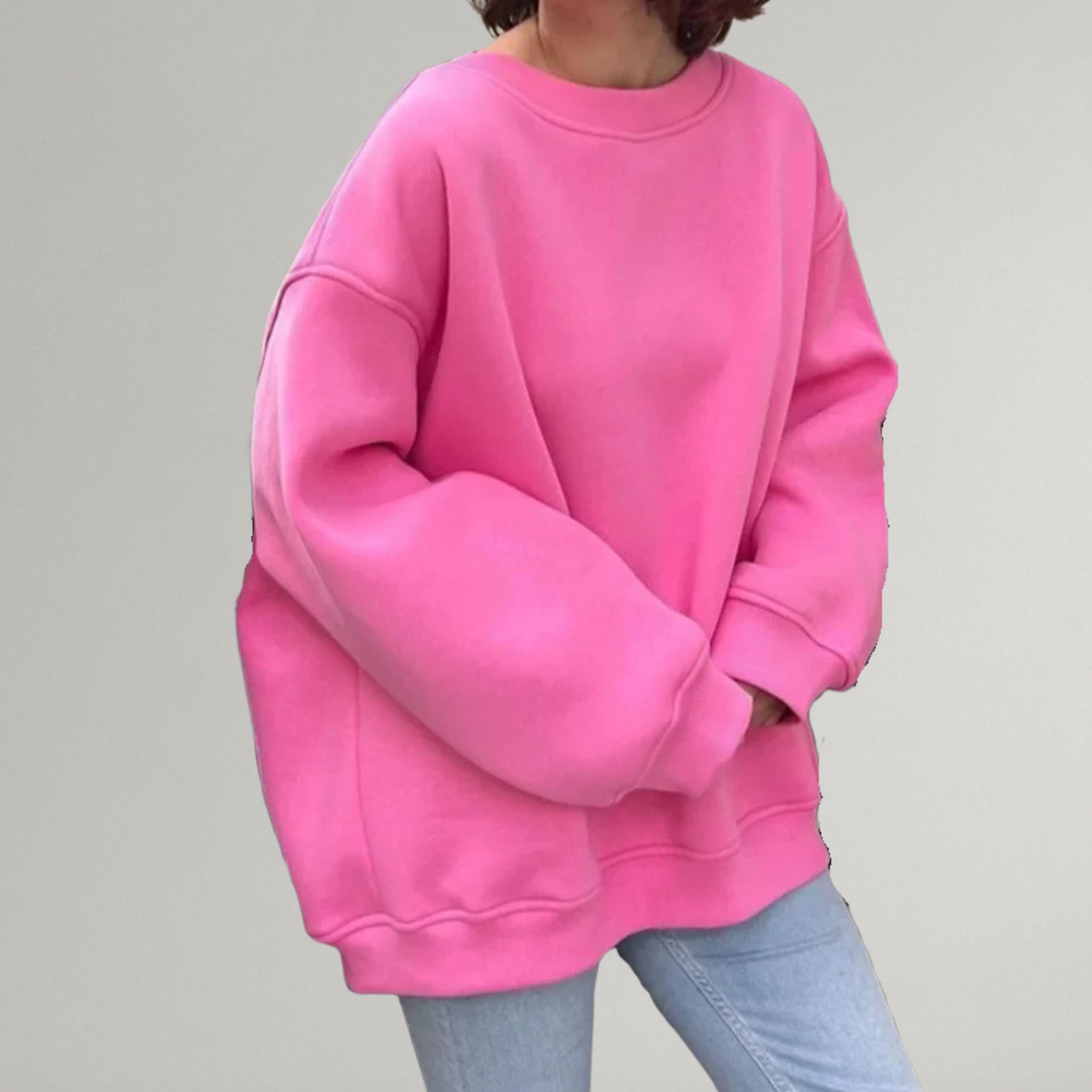 Oversized sweater voor dames