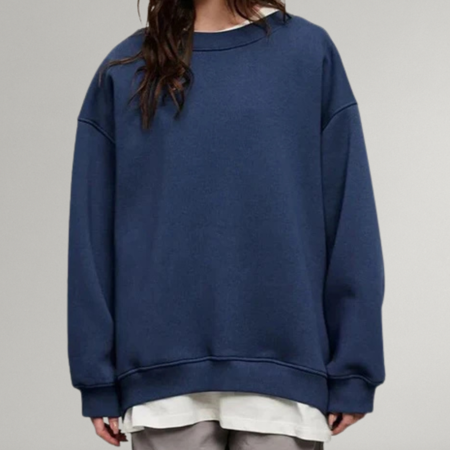 Oversized sweater voor dames