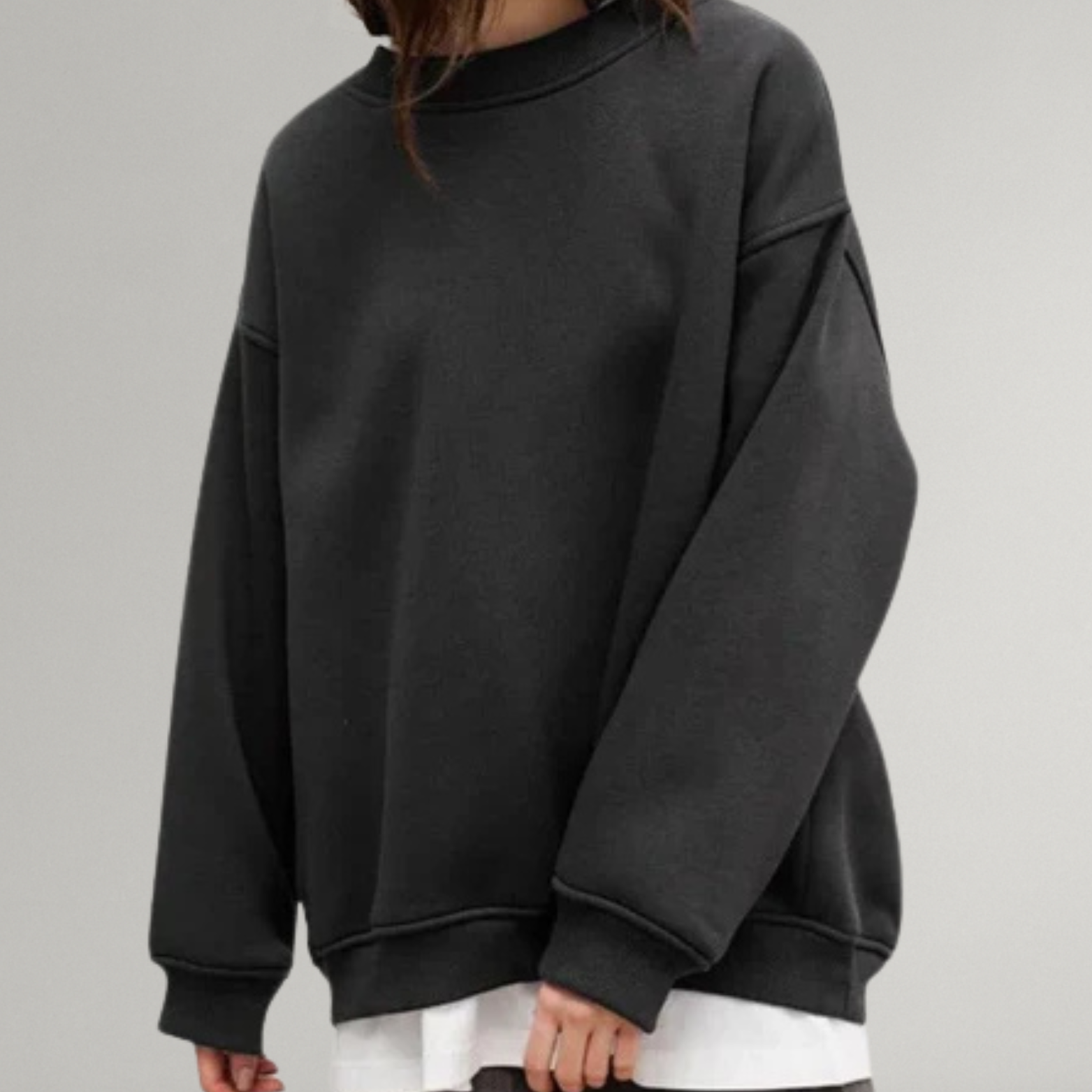 Oversized sweater voor dames