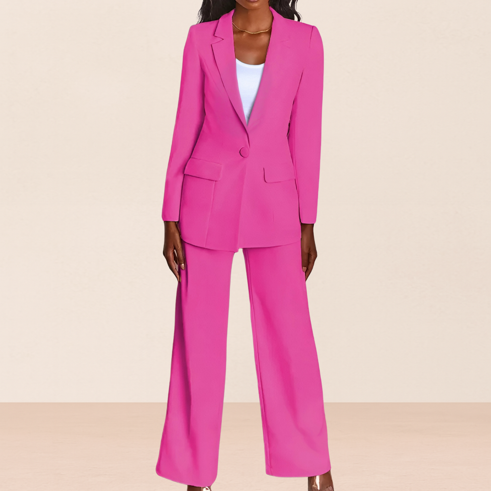 Dames blazer en broek set – tweedelig
