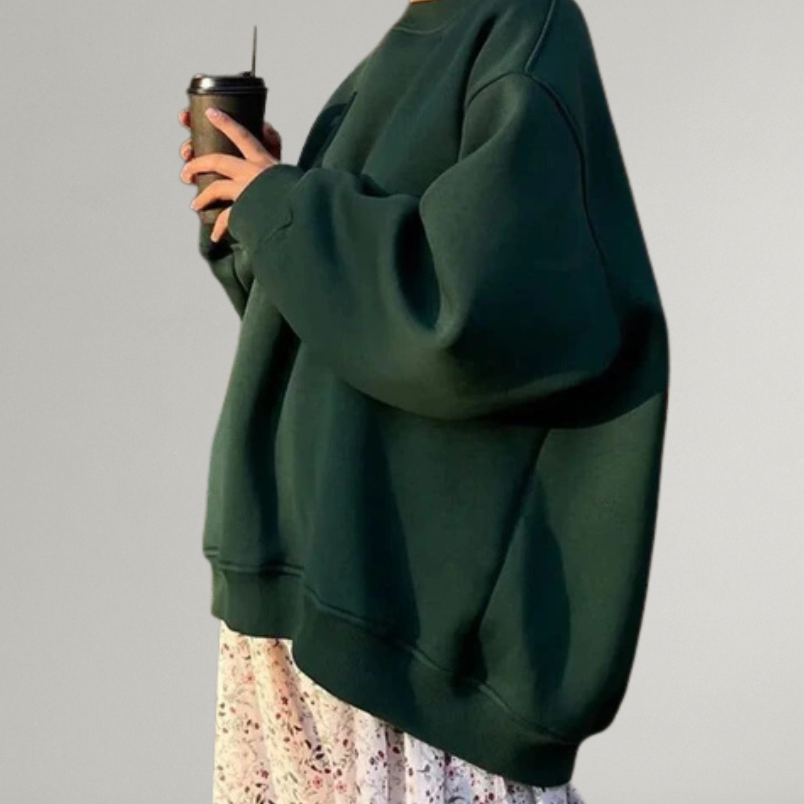 Oversized sweater voor dames
