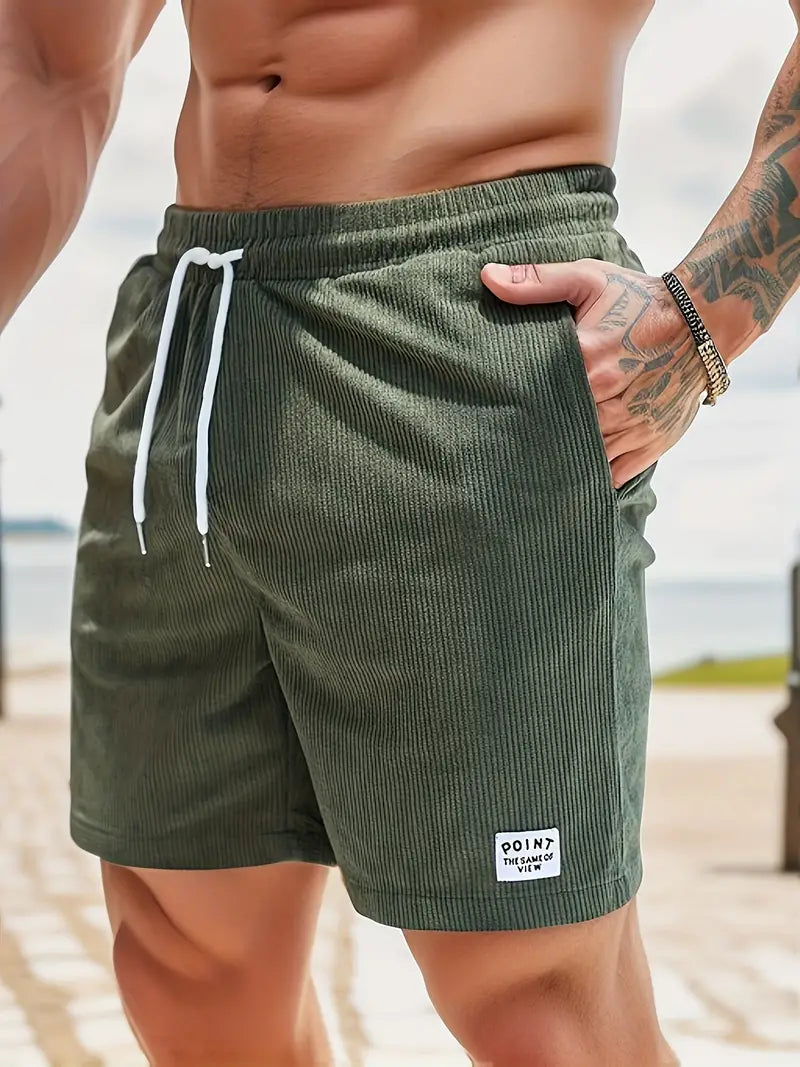 Luca Short - Comfortabel shorts met elastische tailleband