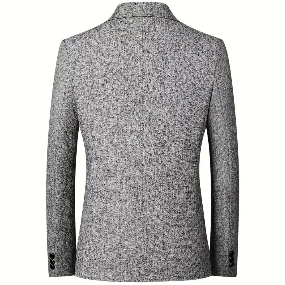 Blazer met klepzakken en reverskraag voor heren