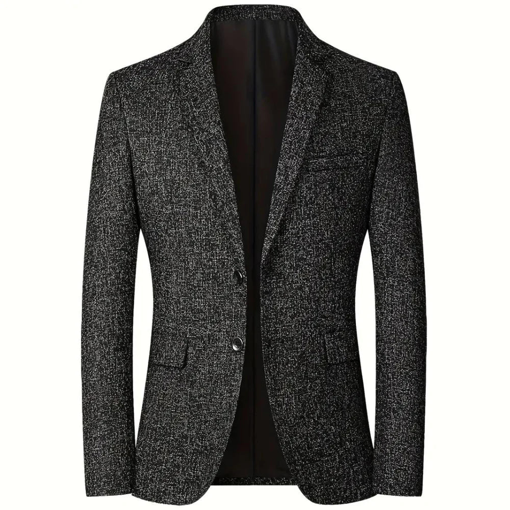 Blazer met klepzakken en reverskraag voor heren