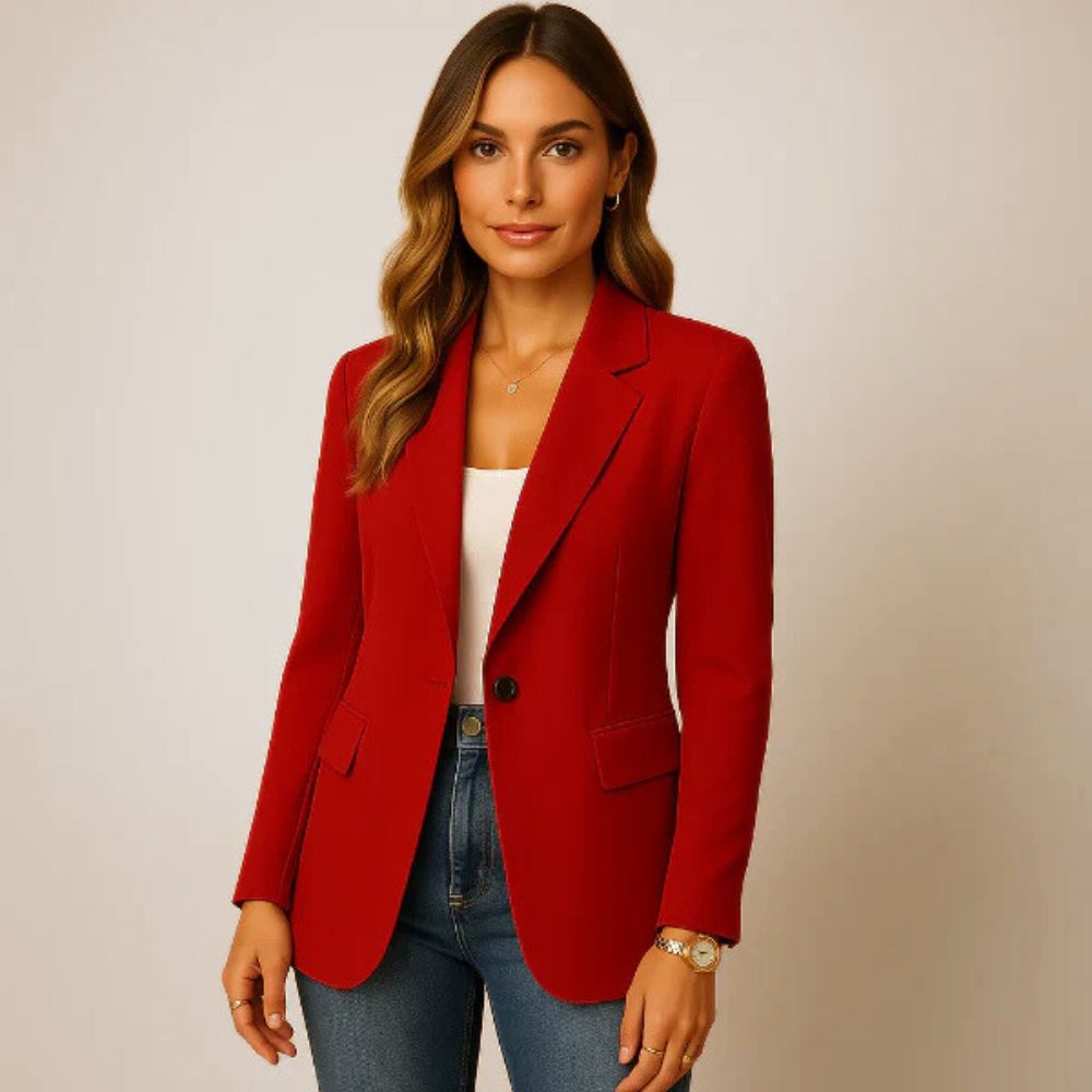 Blazer met knoopsluiting voor dames