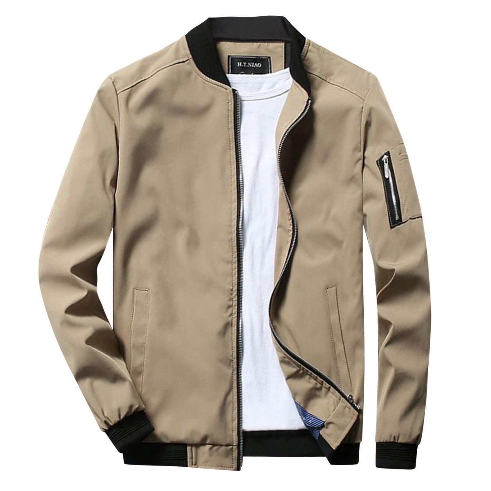 Mark bomberjack met slanke pasvorm | Perfect voor lente en zomer