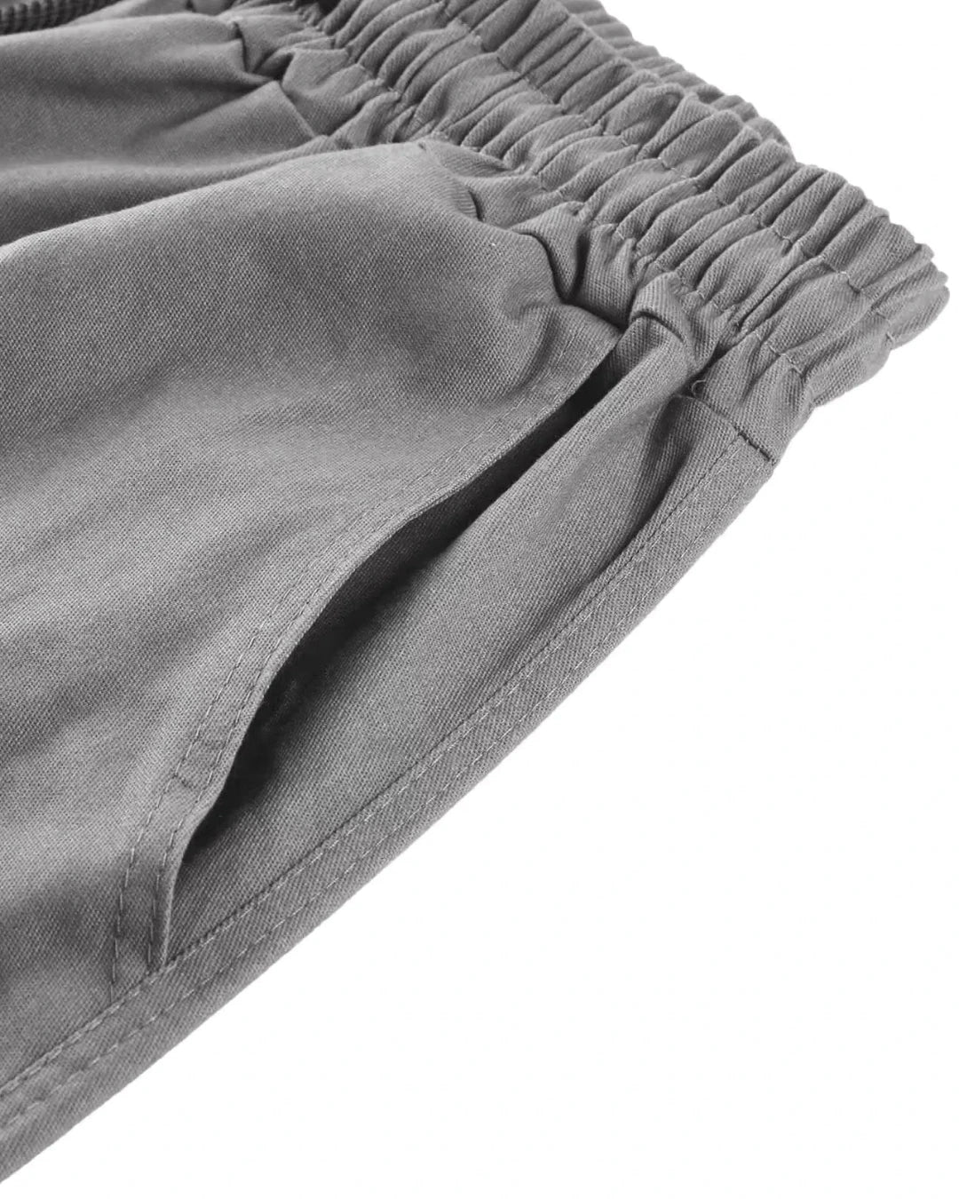 Cargo Broek Heren met Relaxed Fit en Trekkoord