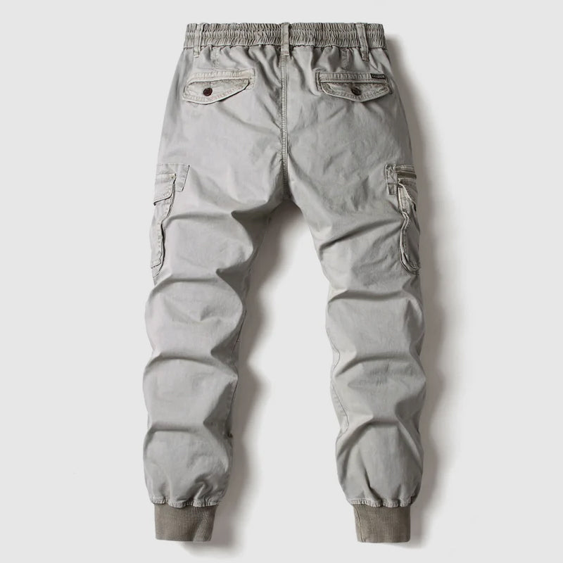 Cargo Jogger Broek Heren met Elastische Boorden