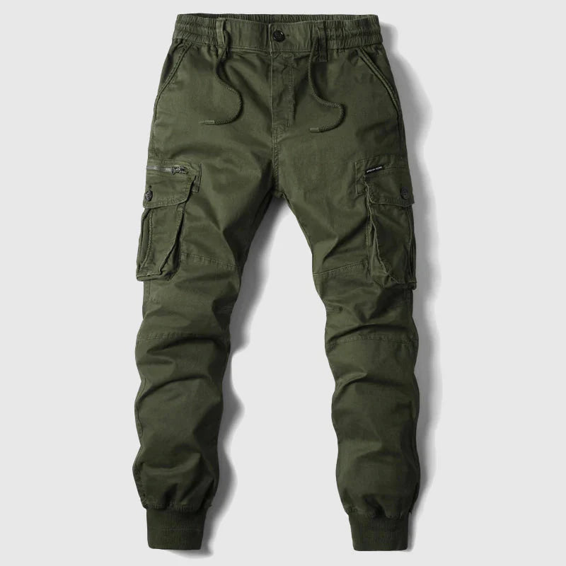 Cargo Jogger Broek Heren met Elastische Boorden