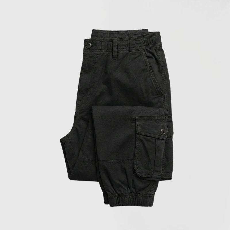 Cargo Jogger Broek Heren met Elastische Boorden