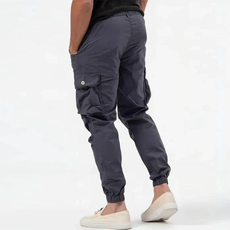 Cargo Jogger Heren met Elastische Taille en Enkelboorden