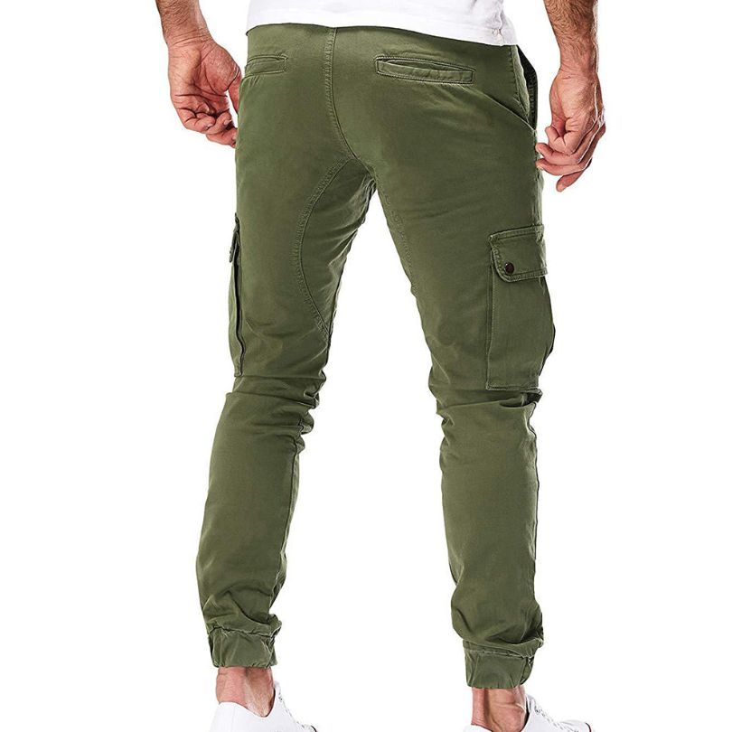 Cargo Jogger Heren met Trekkoord en Enkelboorden