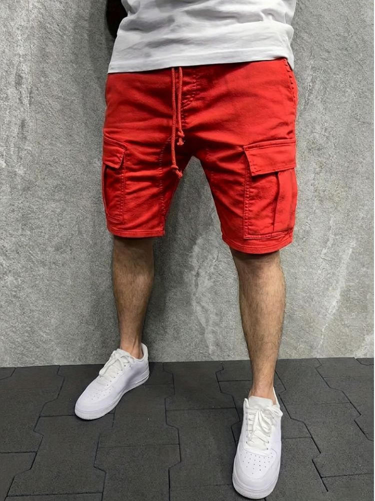 Cargo Jogger Short Heren met Klepzakken