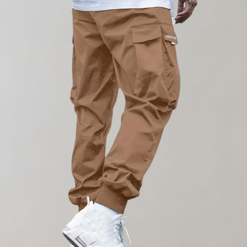 Cargo Joggingbroek Heren met Trekkoord en Elastische Boorden