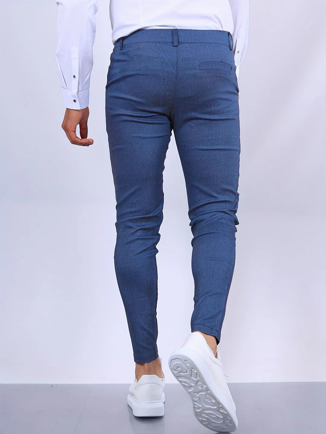 Chino broek met rechte pijpen voor heren