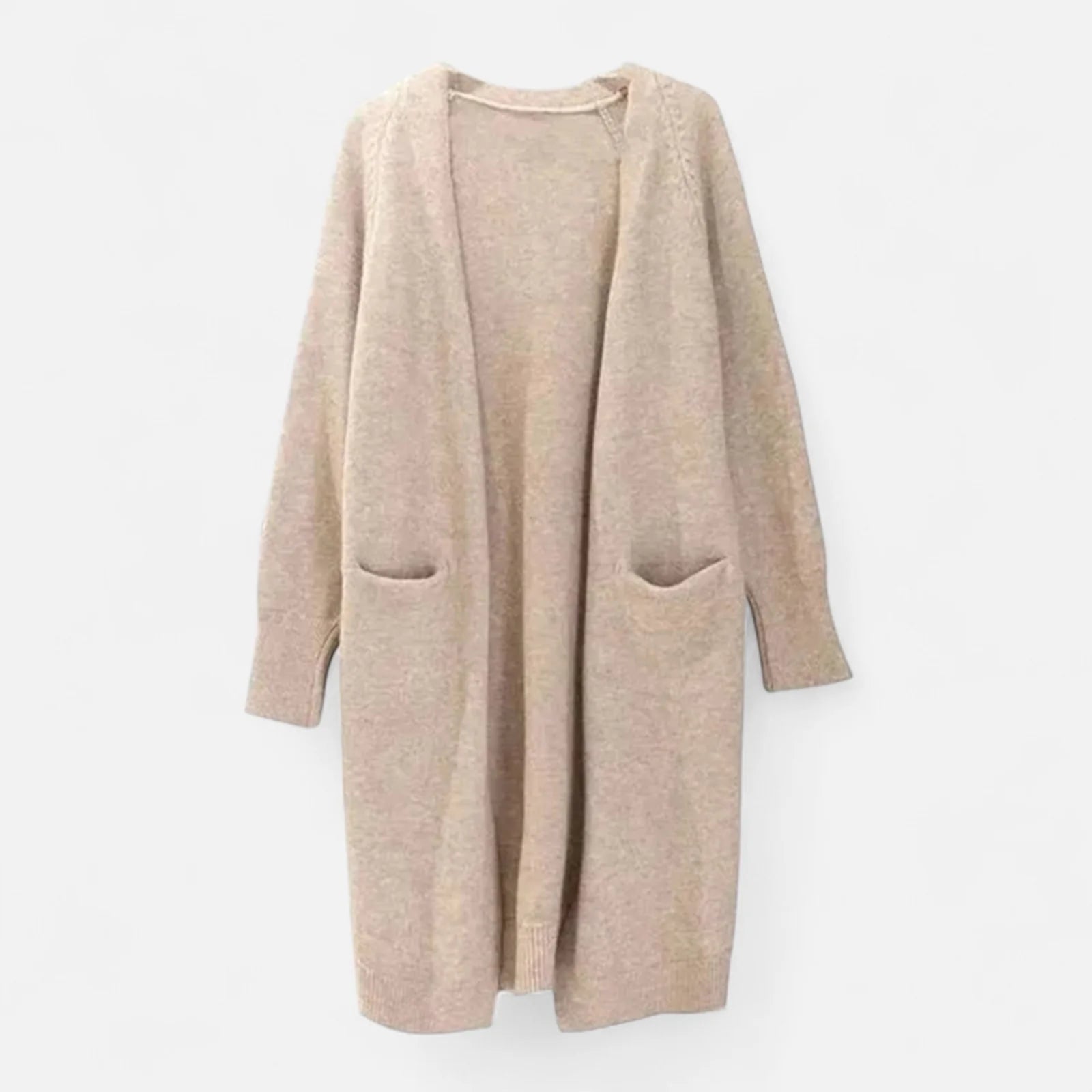 Dames Gebreide Cardigan met V-Hals