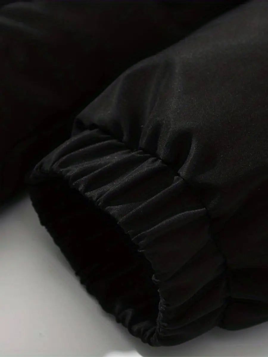 Dames Gewatteerde Winterjas met Capuchon en Pluche Binnenvoering