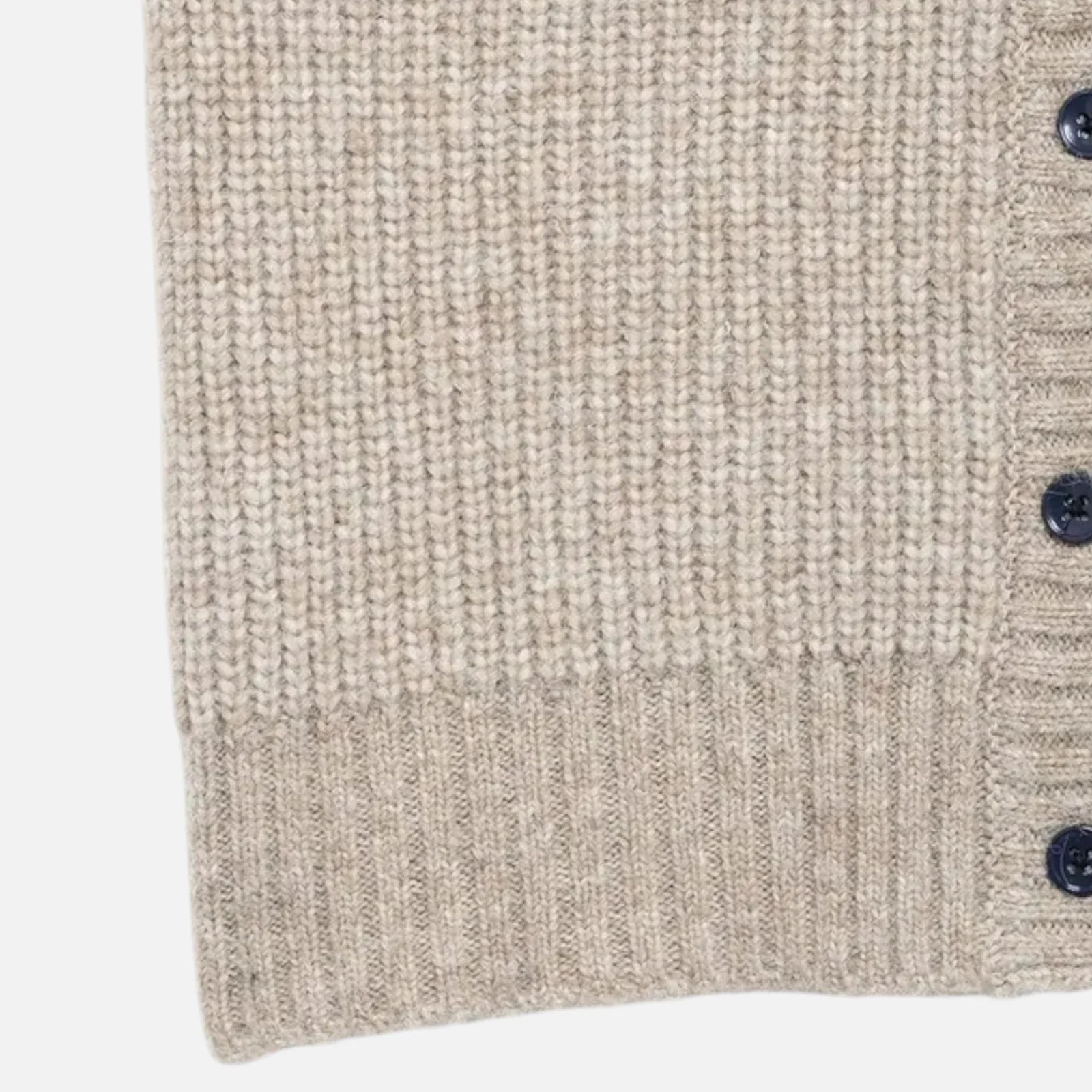 Dames Mouwloos Gebreid Vest met Knoopsluiting