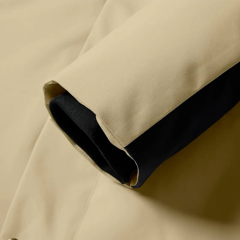 Dames Skijas met Capuchon en Ritssluiting