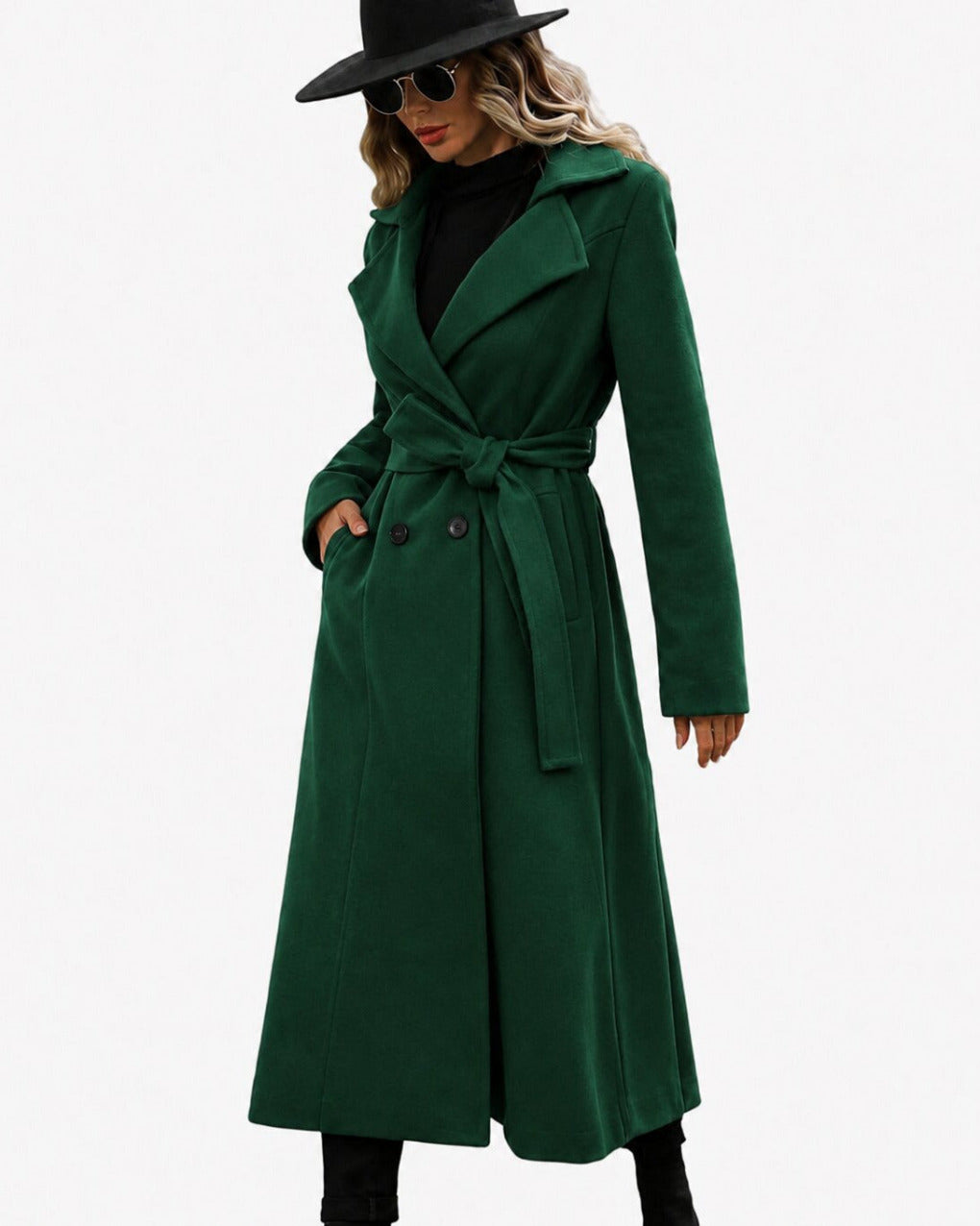 Dames Trenchcoat met Reverskraag en Riem
