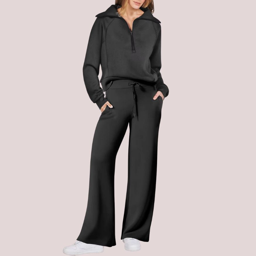 Dames loungewear set – 2-delig met sweatshirt en broek
