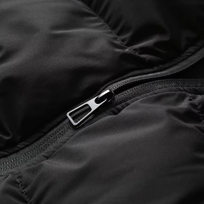 Gewatteerde Bodywarmer Heren met Capuchon en Ritssluiting