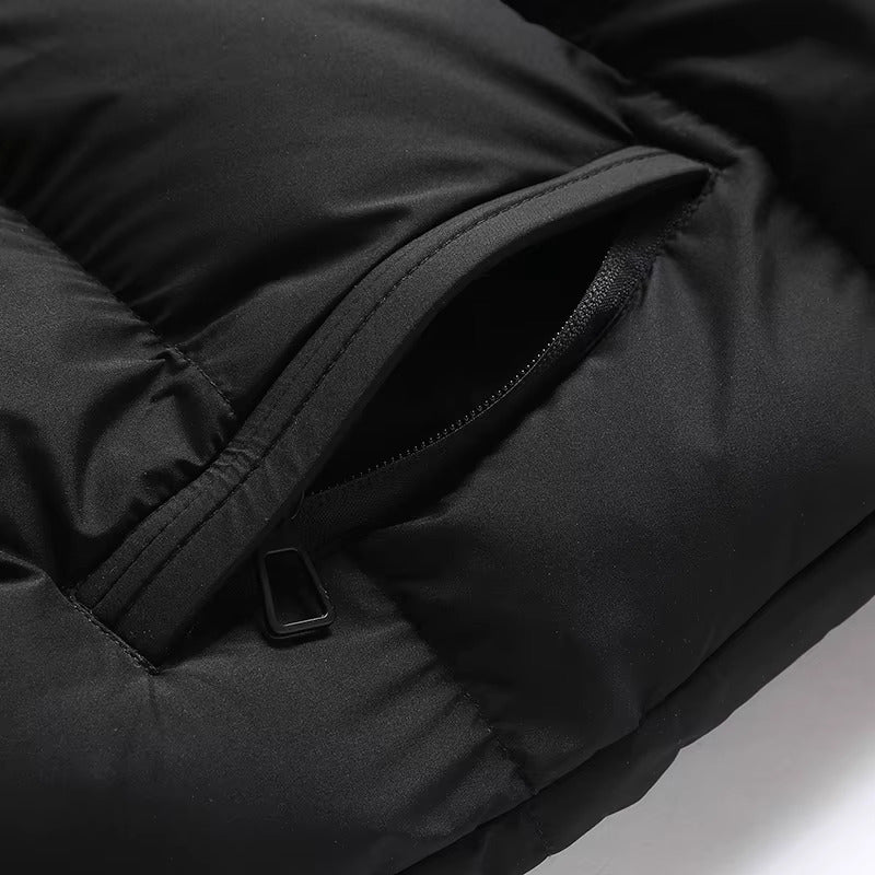 Gewatteerde Bodywarmer Heren met Capuchon en Ritssluiting
