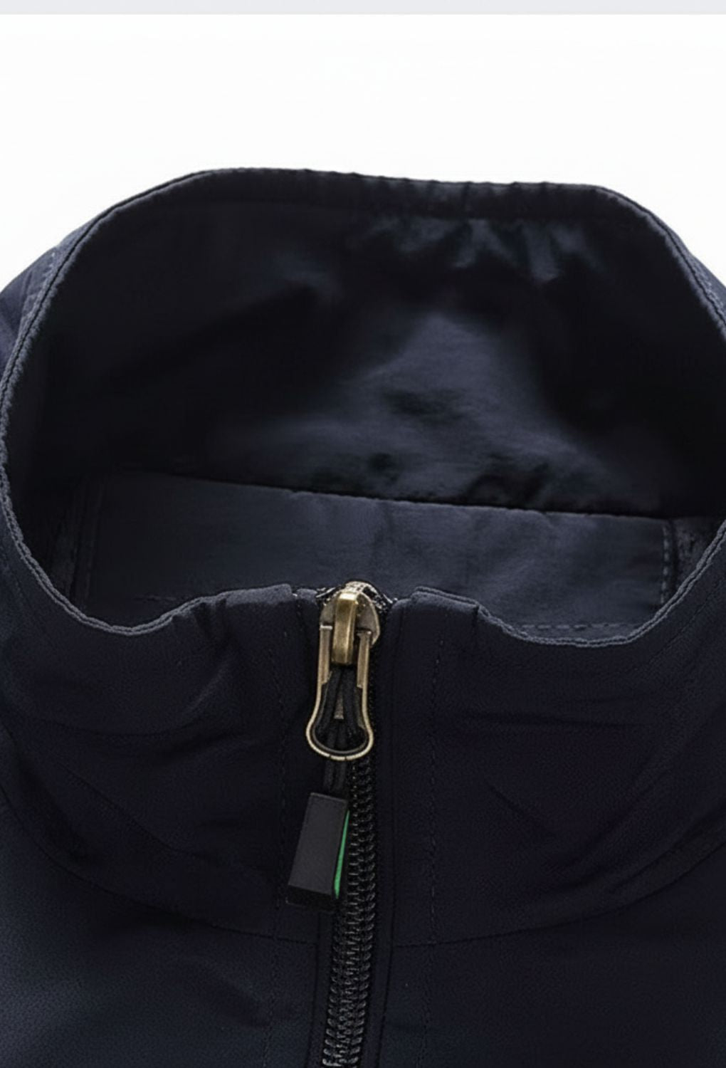 Heren Bodywarmer met Ritssluiting en Opstaande Kraag