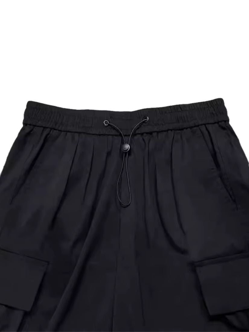 Heren Cargo Broek met Elastische Tailleband en Klepzakken