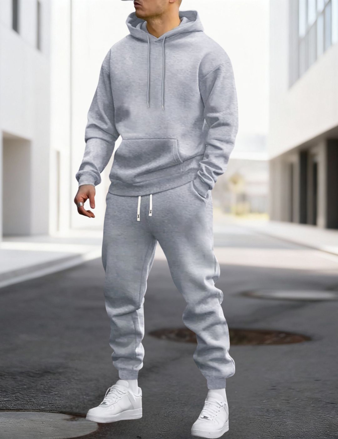 Heren Sportset met Hoodie en Joggingbroek
