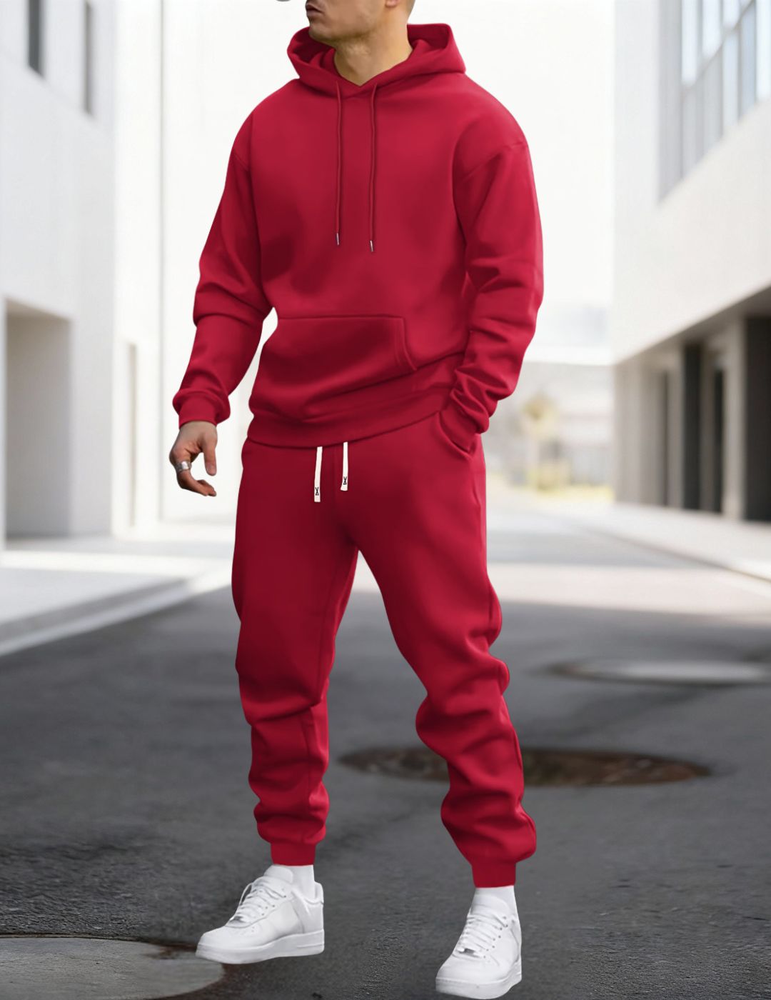 Heren Sportset met Hoodie en Joggingbroek