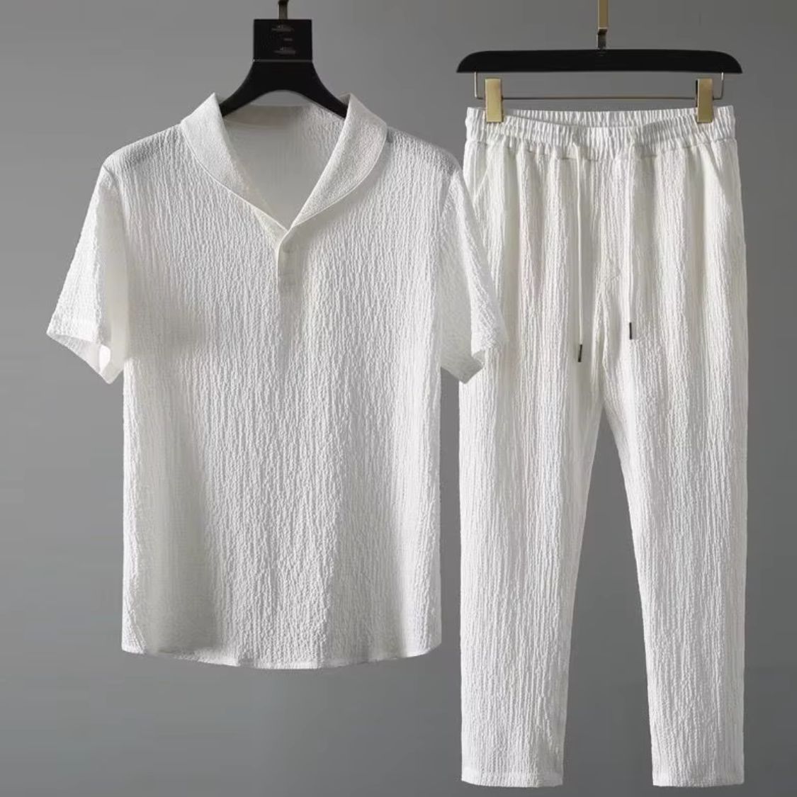 Heren Tweedelige Zomerset met Shirt en Broek