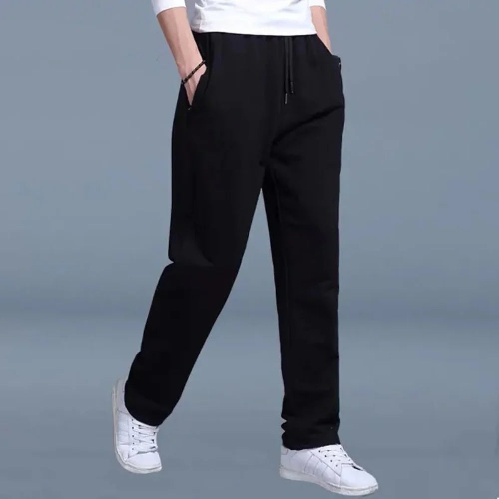 Joggingbroek met elastische tailleband voor heren