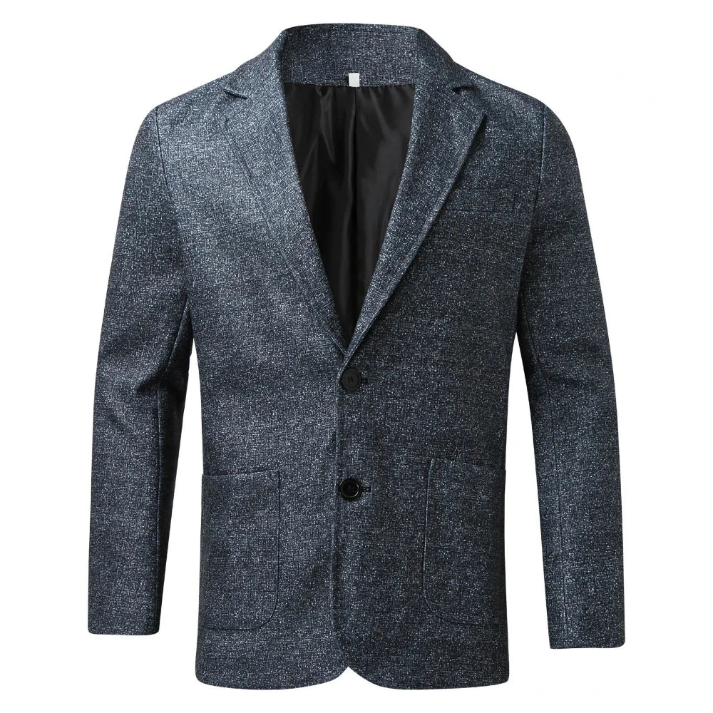 Lichtgewicht herenblazer met borstzak voor heren