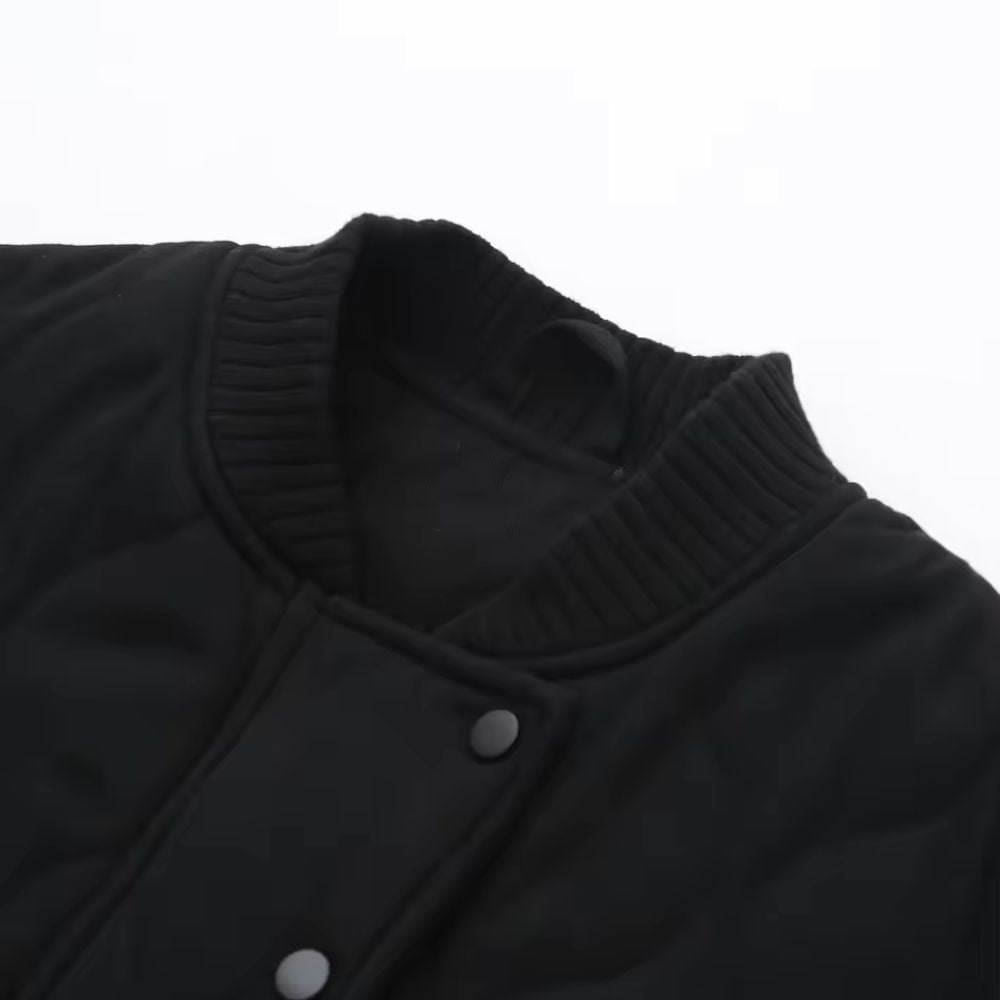 Oversized bomberjack met ritssluiting voor dames