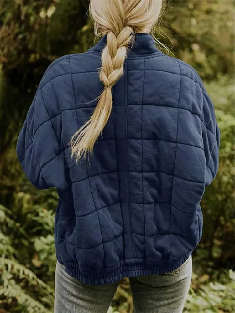 Oversized bomberjack tussenjas met lichte voering voor dames