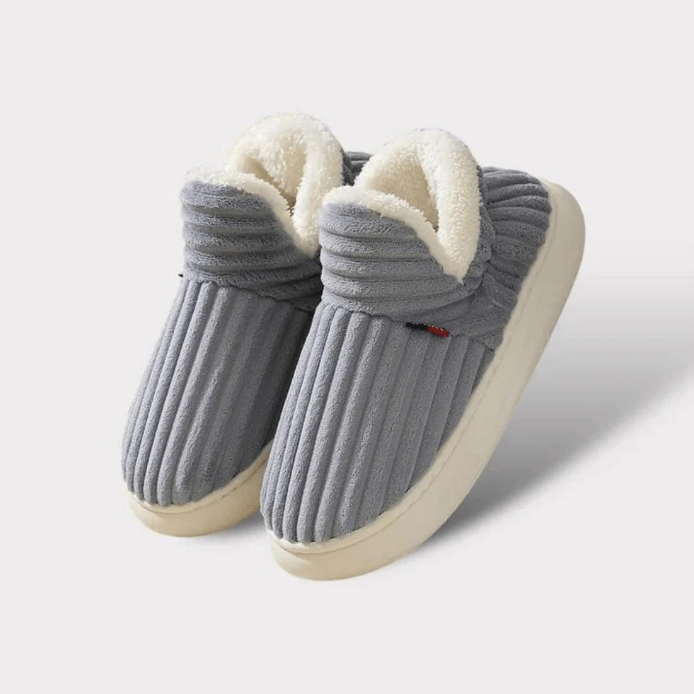 Pantoffels met fleece voering voor dames