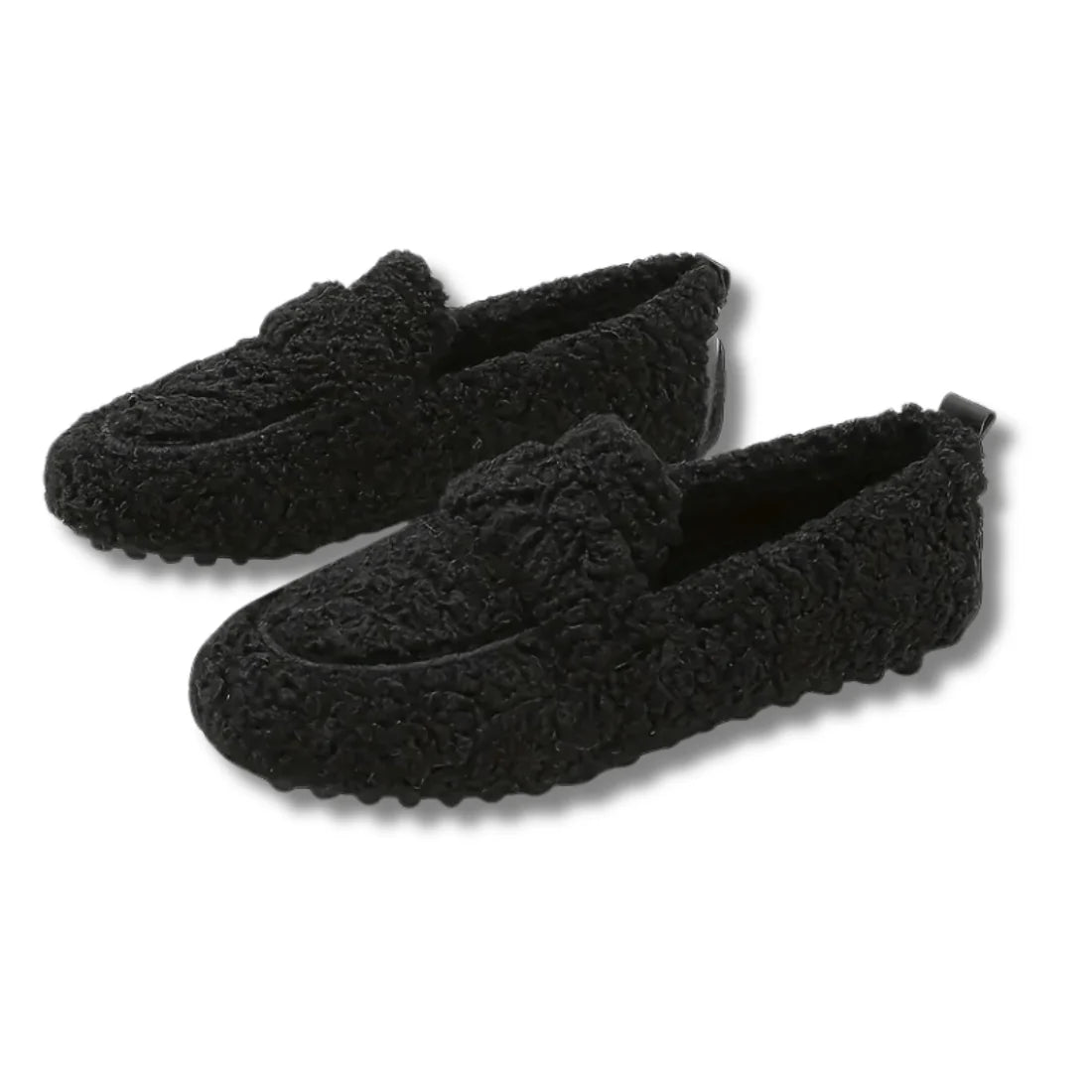 Pantoffels met katoenen voering en antislipzool voor dames