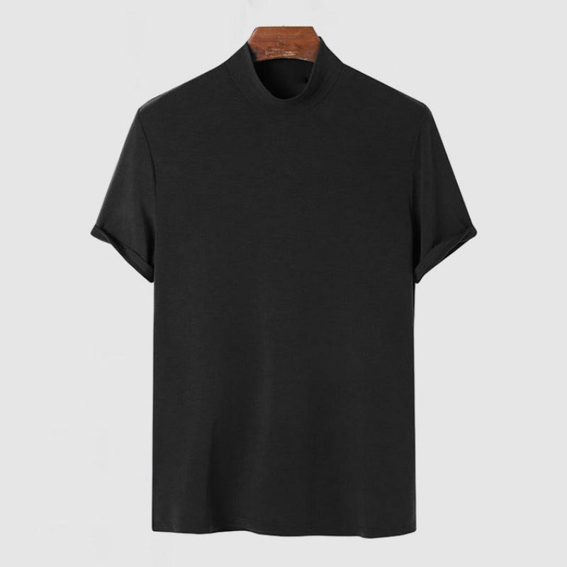 Stretch Katoenen T-Shirt Heren met Korte Mouwen