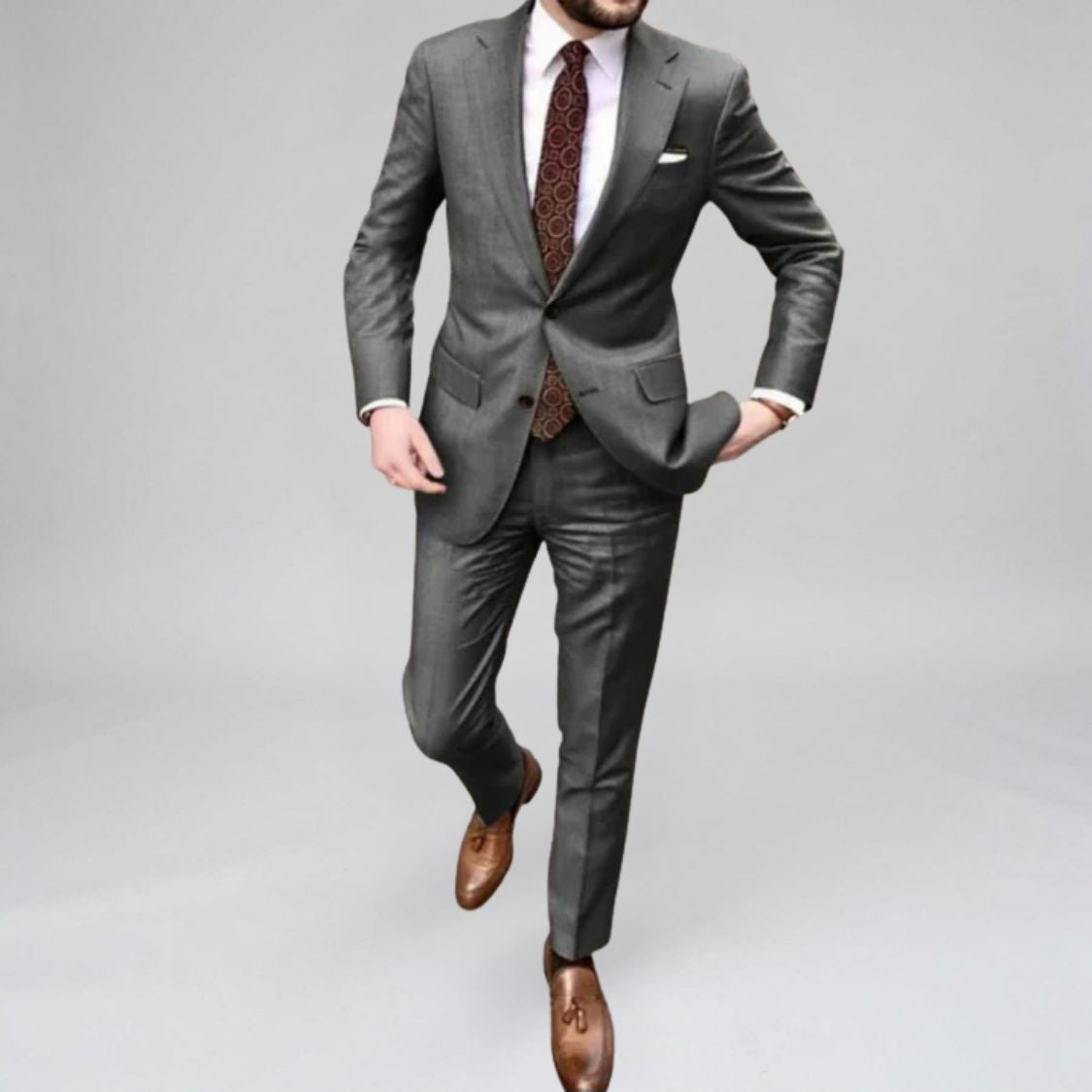 Tweedelig Herenpak met Blazer en Pantalon