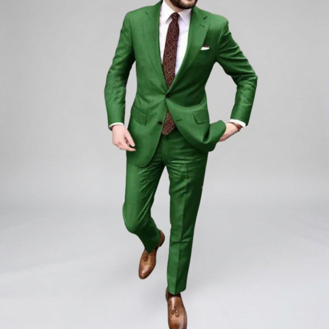 Tweedelig Herenpak met Blazer en Pantalon