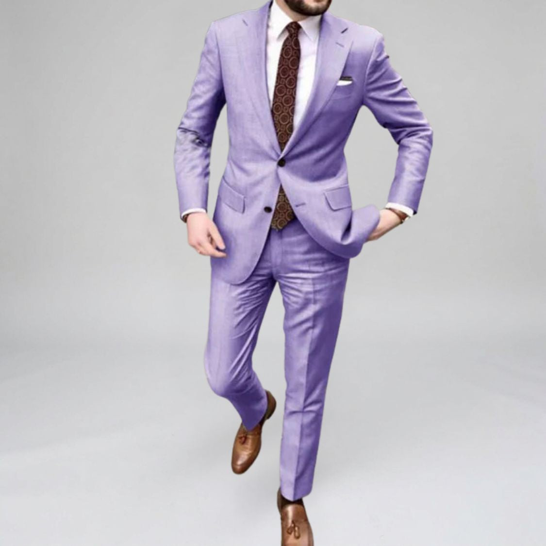 Tweedelig Herenpak met Blazer en Pantalon