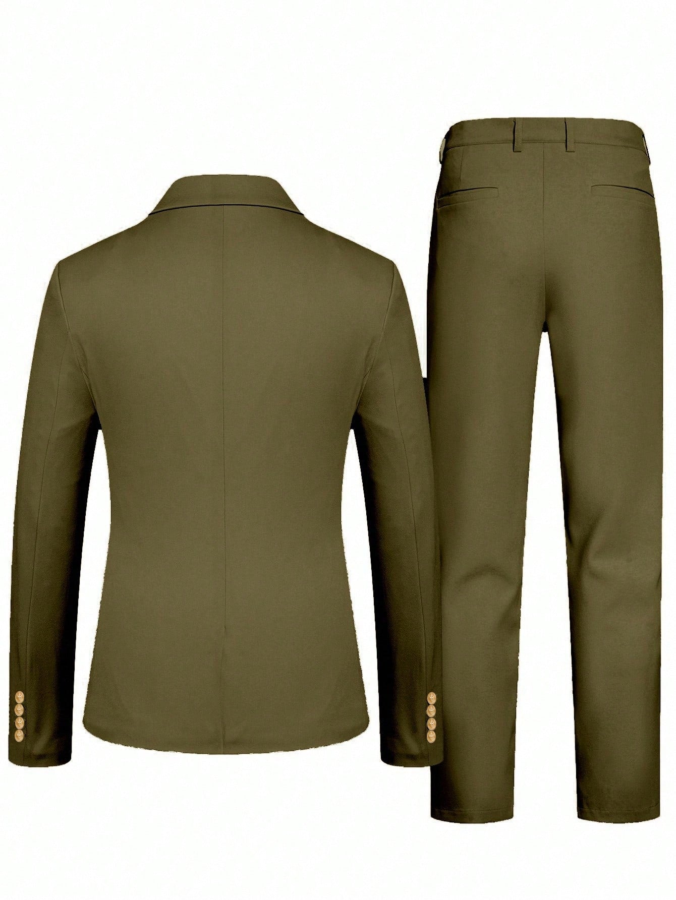 Tweedelig herenpak met blazer en broek