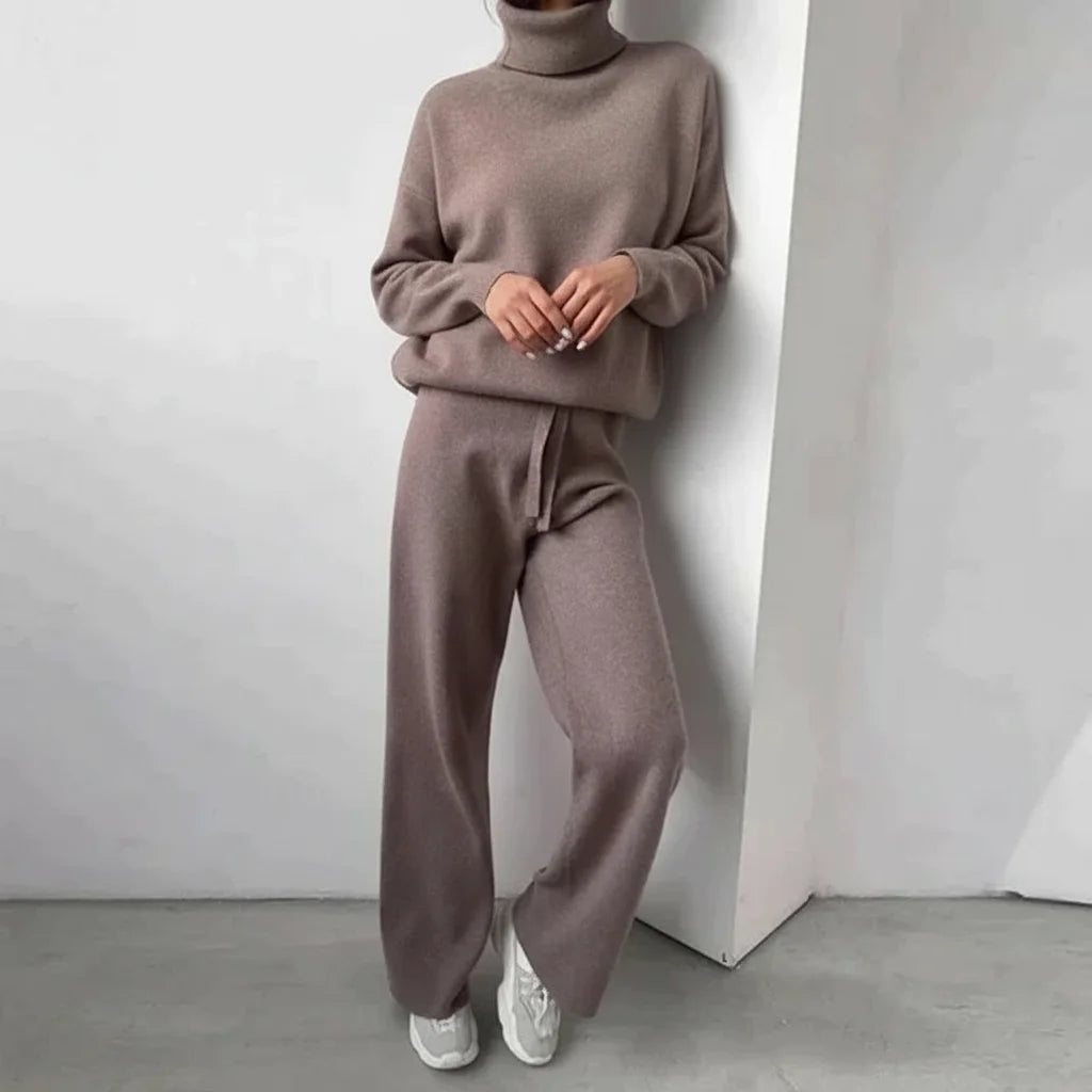 Tweedelige Set met Trui en Broek voor Dames