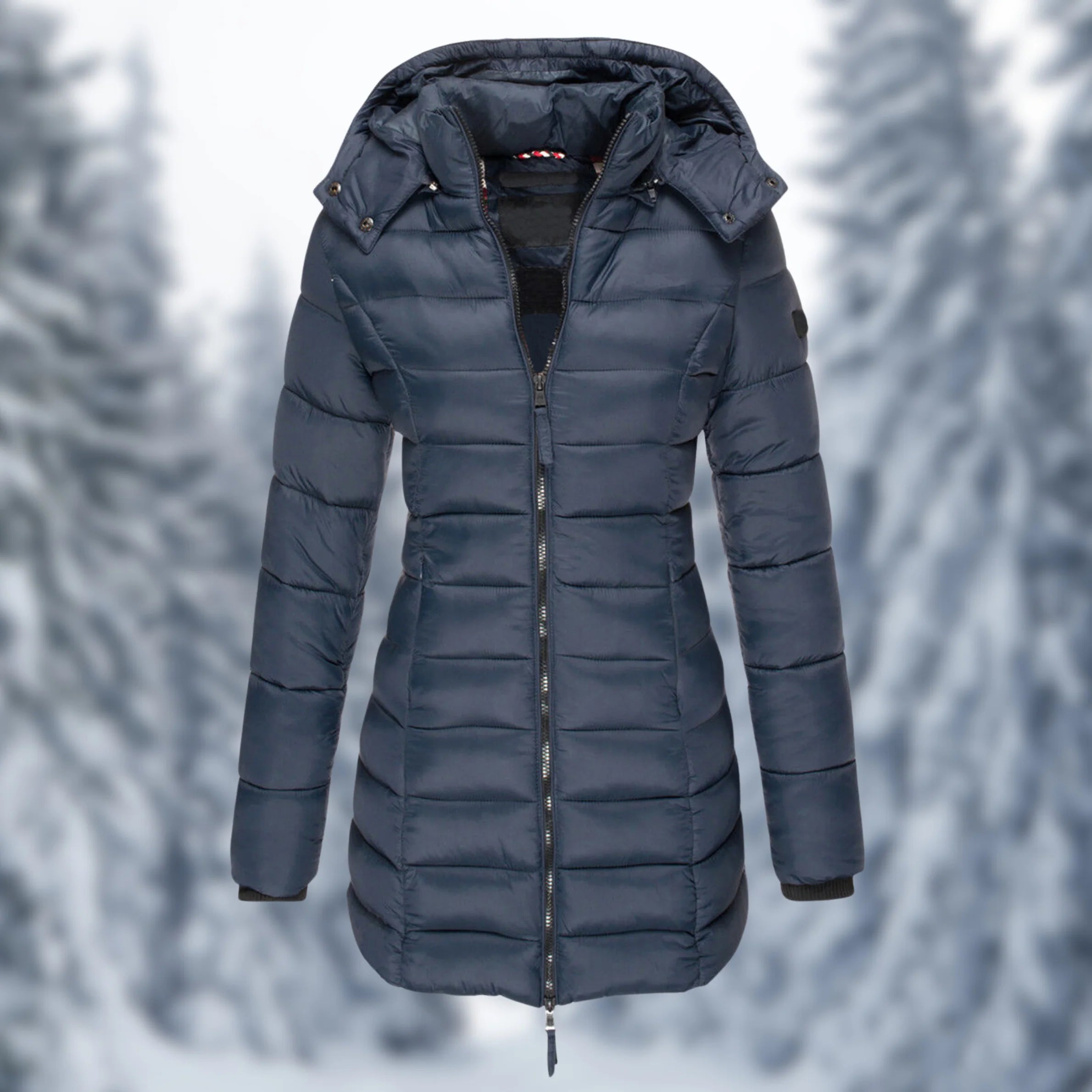 Waterafstotende winterjas met voering voor dames