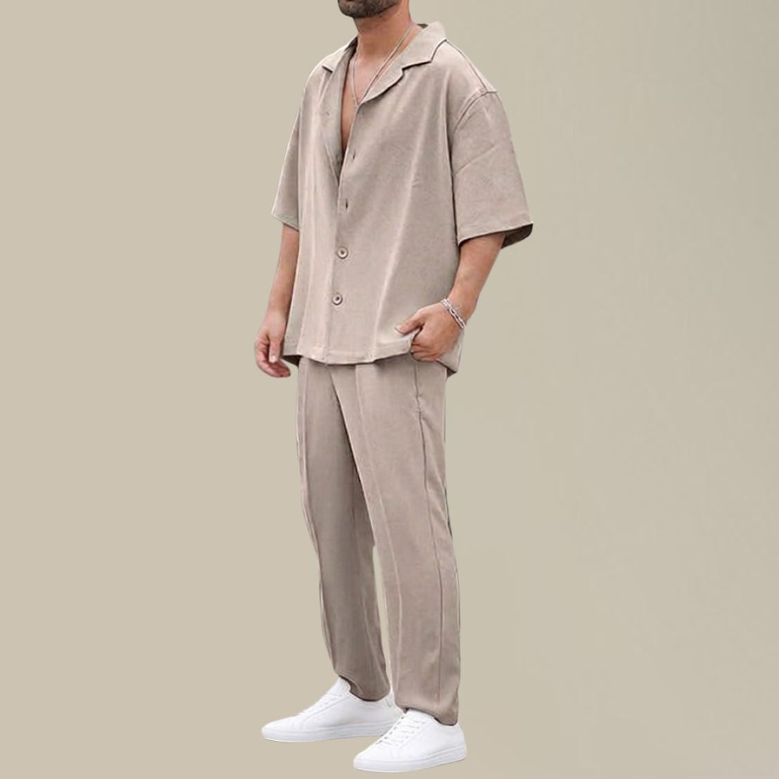 Zomerset Heren met Overhemd en Broek