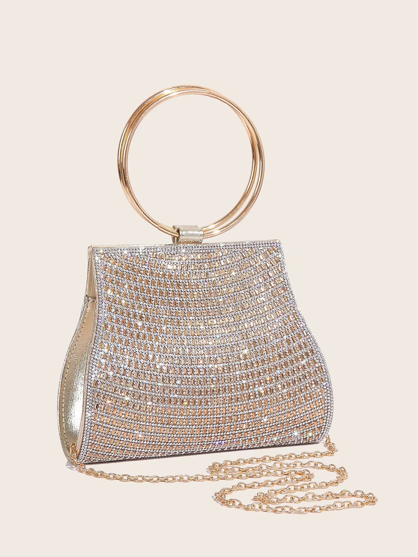 Sophia – Ringhandle Handtas met ketting